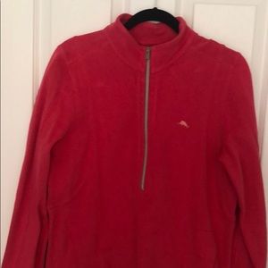 Tommy Bahama 3/4 zip sweatshirt